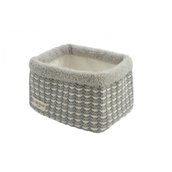 Little Naturals tárolókosár - mixed grey-sand-off-white